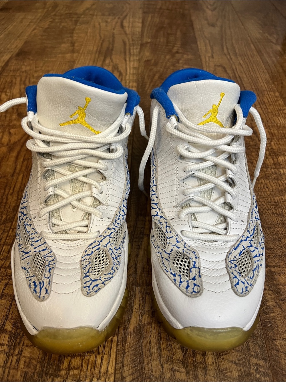 Air Jordan 11 Retro Low IE White Argon Blue 2007 (Size 9)